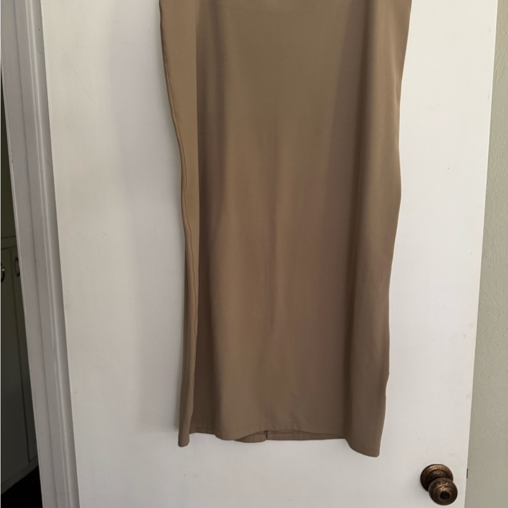 Athleta Tan Midi Skirt